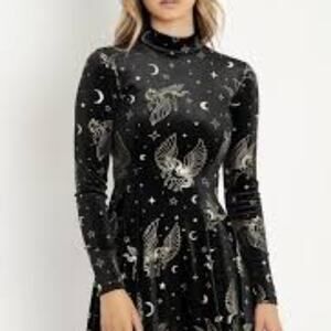 Blackmilk pegasus in the sky ls evil skater dress